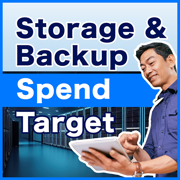 Storage And Backup Spend Target In 2024 