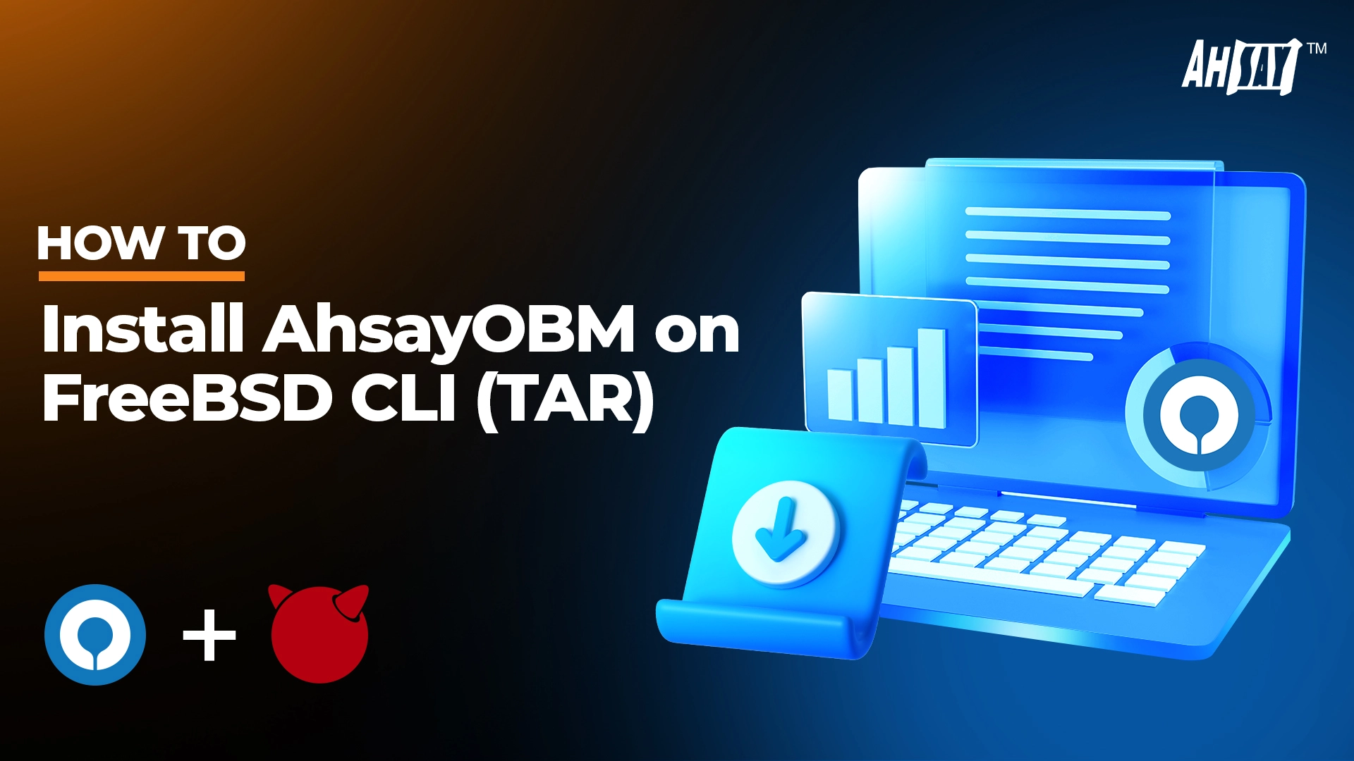 How to install AhsayOBM on a FreeBSD CLI  (TAR)