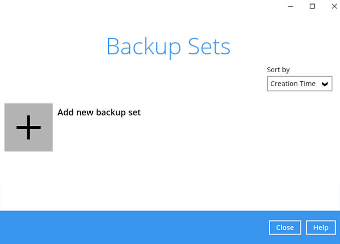 How to create a Amazon S3 cloud file backup