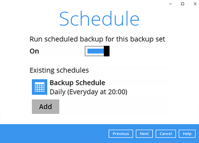 How to create a Dropbox cloud file backup