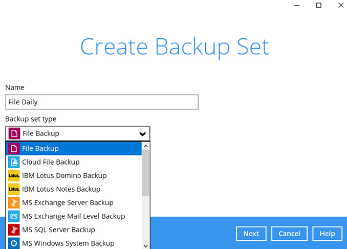 Step 3 - Backup Files | Ahsay Cloud Backup