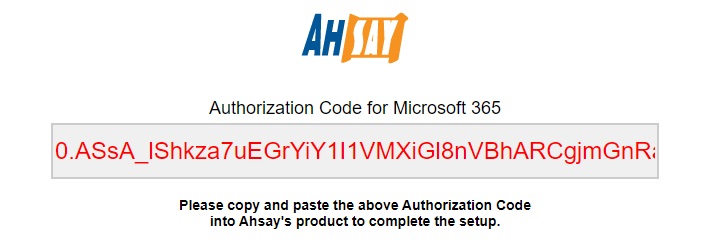 M365 Authorization Code