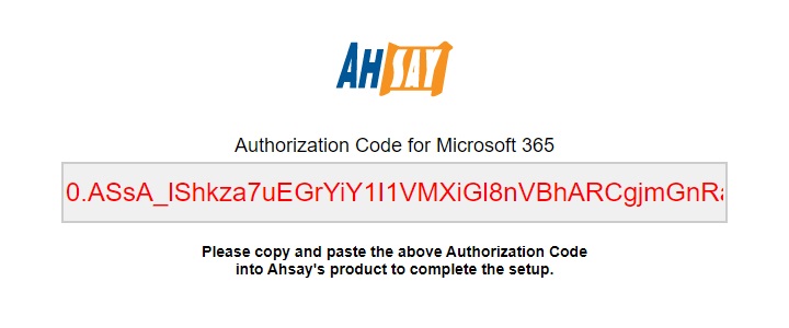 M365 Authentication Code