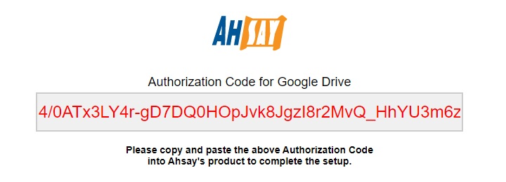 Gmail Authorization Code