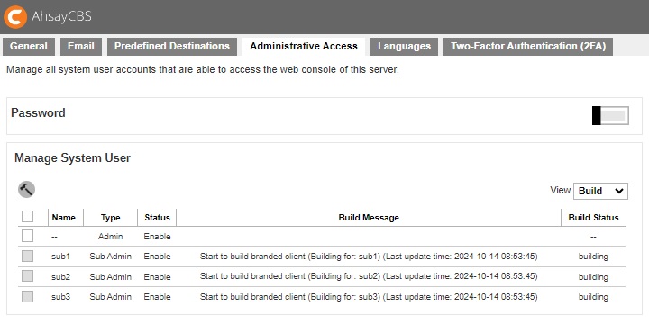 Build Progress