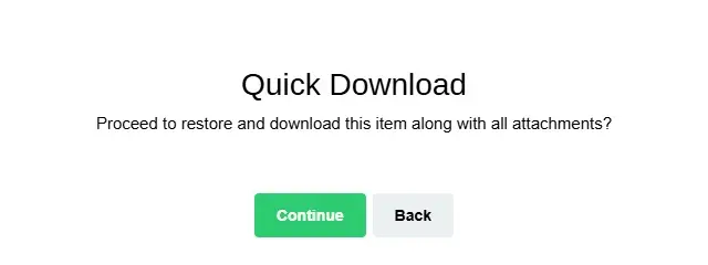 Quick Download