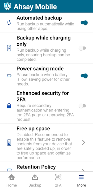 More Feature