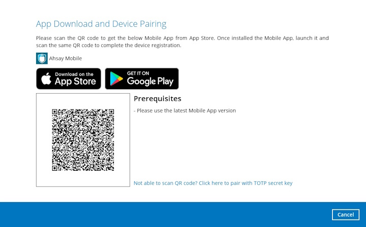 Authentication Recovery Procedure