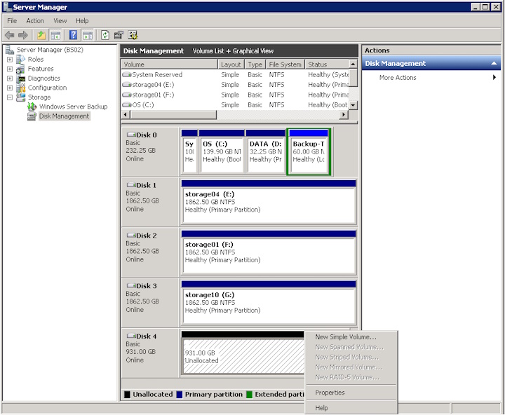 Set up Hard Disk