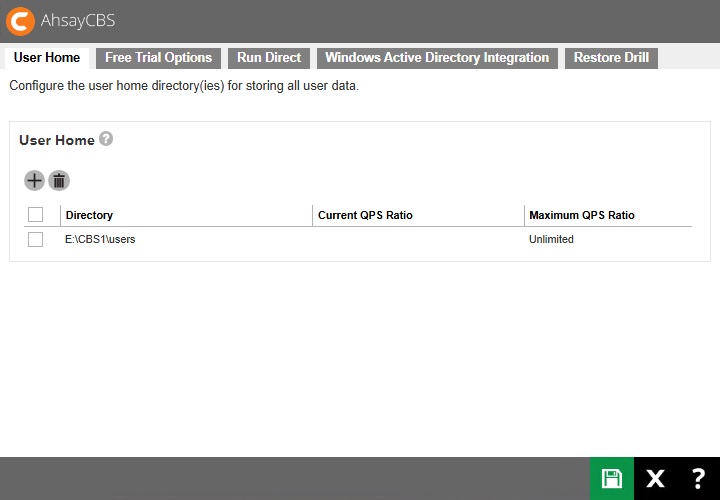 Set up dedicated AhsayCBS instance