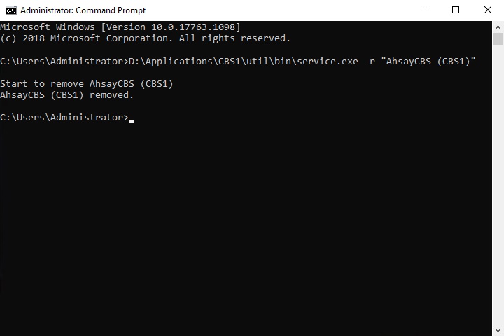 Set up dedicated AhsayCBS instance