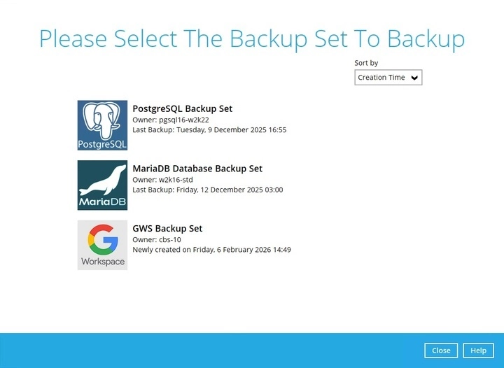 Backup