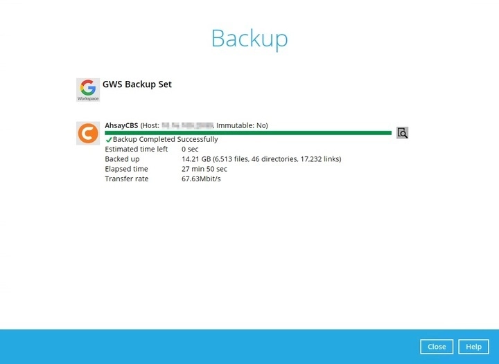 Backup