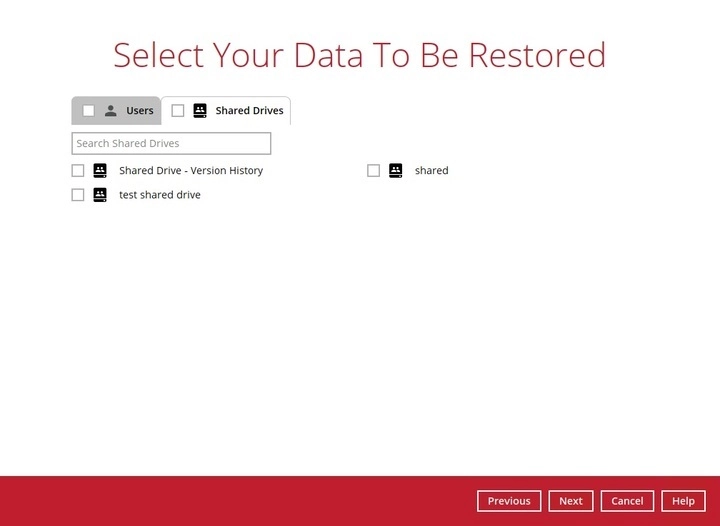 Shared Drives