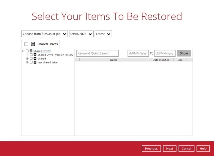 Shared Drives