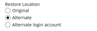 Alternate User