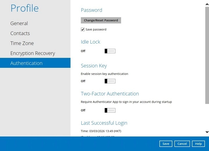 Authentication