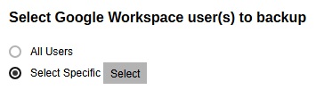 Select User