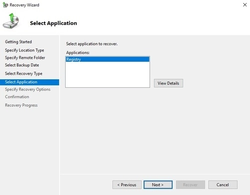 Select Application
