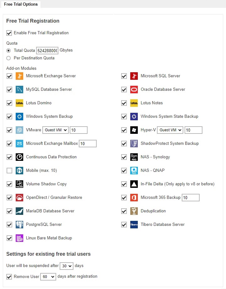 Free Trial Options