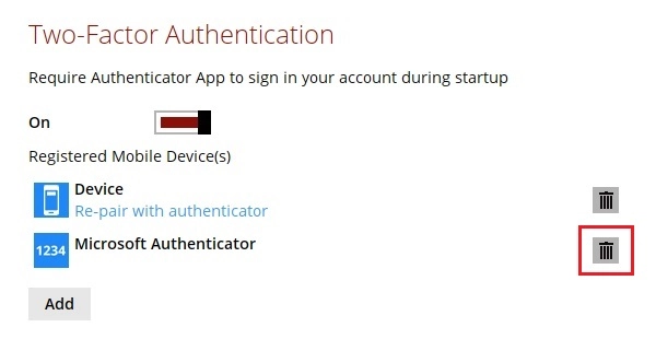Two-Factor Authentication