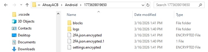Mobile Backup Destination