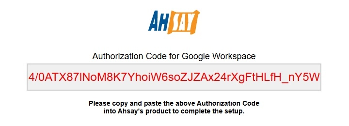 Authorization Code