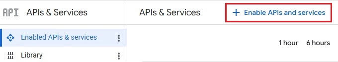 APIs & Services