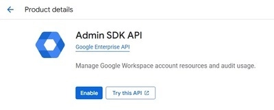 Admin SDK API