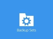 Add new backup set
