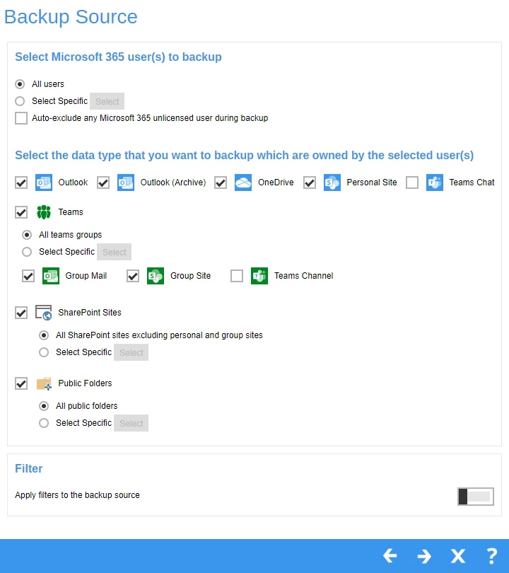Entire Org Backup Source