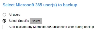 Specific Users