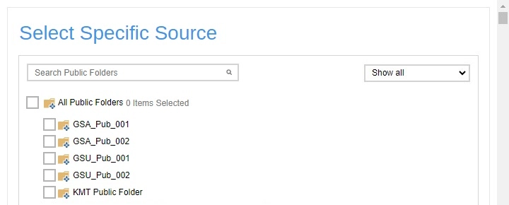 Select Public Folder