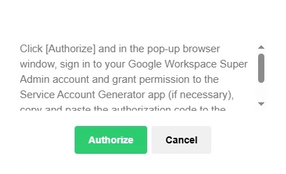 Authorize