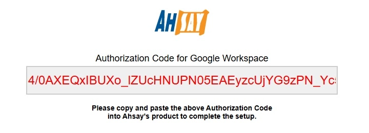 Authorization Code