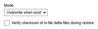 Advanced Option