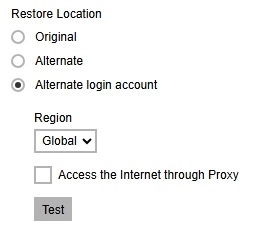 Alternate Login Account