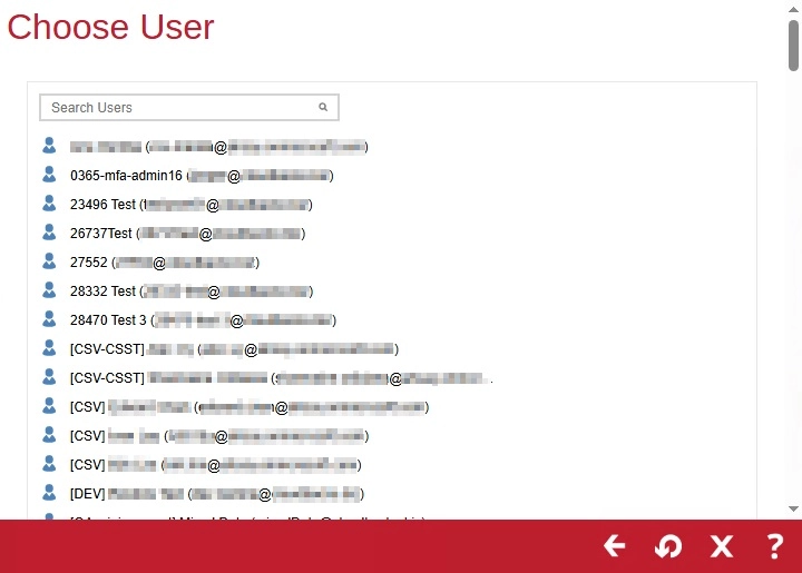 User