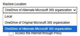 OneDrive of Alternate M365