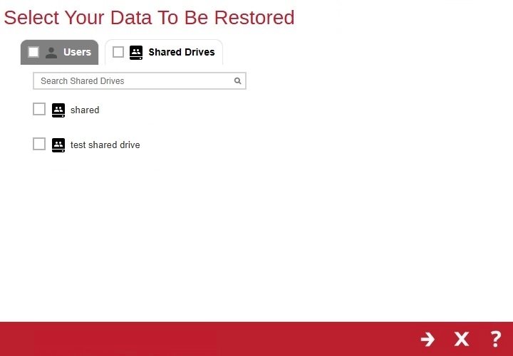 Shared Drives