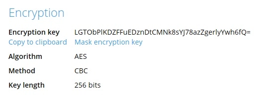 Unmask Encryption Key
