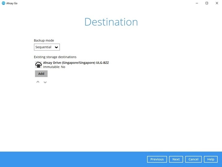 Destination