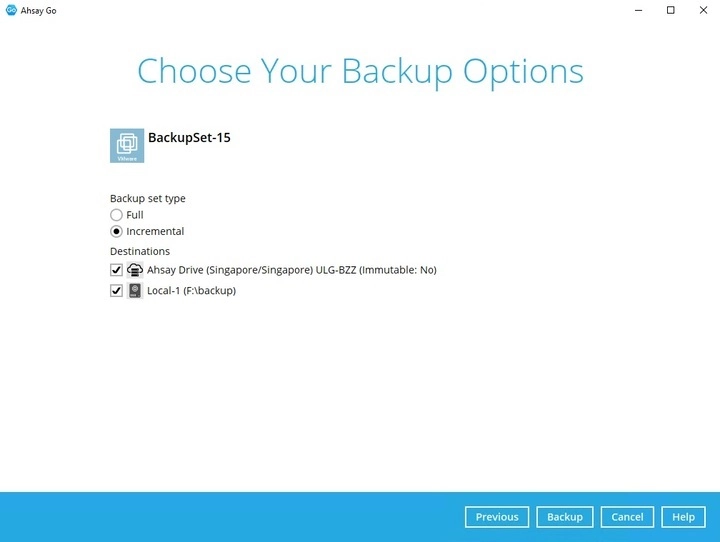 Backup