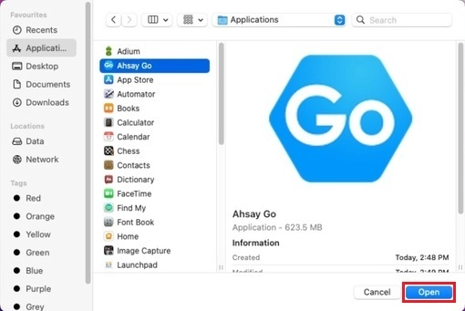 Add Full Disk Access