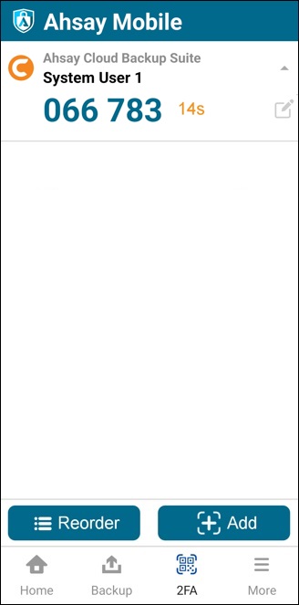 Recovery Phone Number Registration