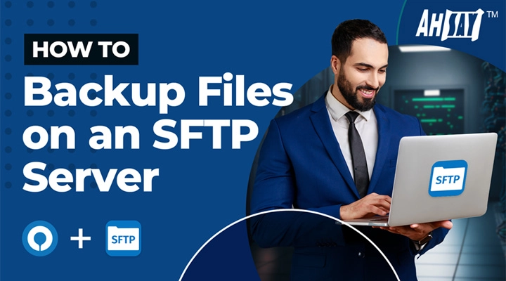 How to backup files on an SFTP server