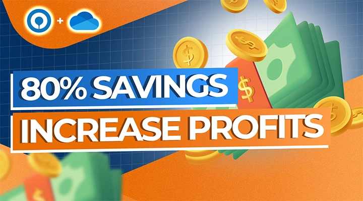 Unlock 80 percent savings on cloud storage costs